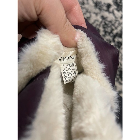 Vionic Quilted Nylon Slippers - Tranquil Women's Size 8 - Picture 3 of 7